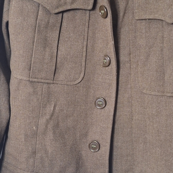Vintage wool military jacket - Picture 4 of 8